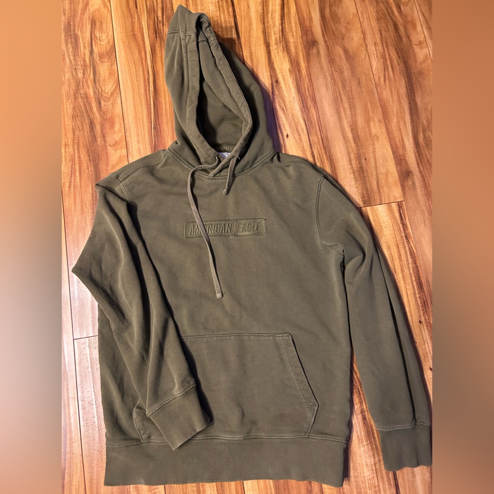 American Eagle Outfitters Dark Olive Hoodie